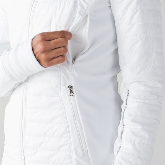 Lululemon First Mile Jacket in White - Picture 2 of 7